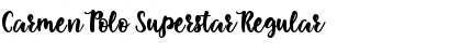 Download Carmen Polo Superstar Font Download Carmen Polo Superstar Font