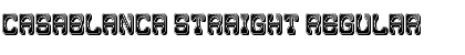 Download Casablanca Straight Font Download Casablanca Straight Font
