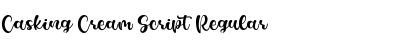 Download Casking Cream Script Font Download Casking Cream Script Font