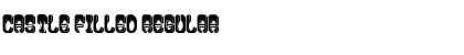 Download Castle Filled Font Download Castle Filled Font