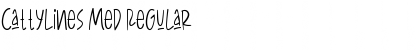 Download CattyLines Med Font Download CattyLines Med Font
