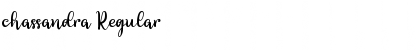 Download chassandra Font Download chassandra Font