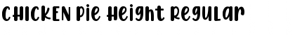Download CHICKEN Pie Height Font Download CHICKEN Pie Height Font