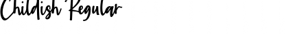 Download Childish Font Download Childish Font