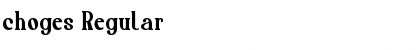 Download choges Font Download choges Font
