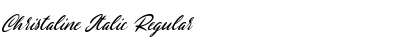 Download Christaline Italic Font Download Christaline Italic Font