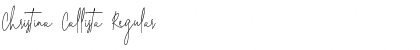 Download Christina Callista Font Download Christina Callista Font