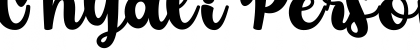 Download Chyali Personal Use Font Download Chyali Personal Use Font