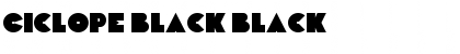 Download Ciclope Black Font Download Ciclope Black Font