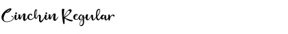 Download Cinchin Font Download Cinchin Font