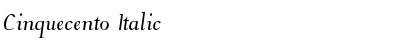 Download Cinquecento Font Download Cinquecento Font