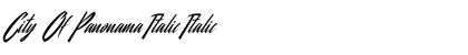 Download City Of Panonama Italic Font Download City Of Panonama Italic Font