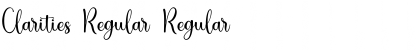 Download Clarities Regular Font Download Clarities Regular Font