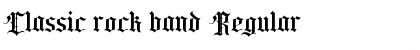 Download Classic rock band Font Download Classic rock band Font