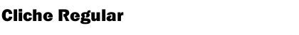 Download Cliche Font Download Cliche Font