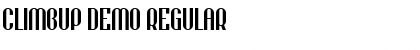 Download Climbup Demo Font Download Climbup Demo Font