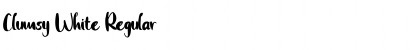 Download Clumsy White Font Download Clumsy White Font