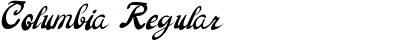 Download Columbia Font Download Columbia Font