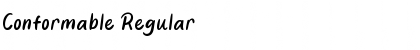 Download Conformable Font Download Conformable Font