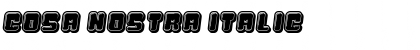 Download Cosa Nostra Font Download Cosa Nostra Font