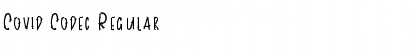 Download Covid Codec Font Download Covid Codec Font