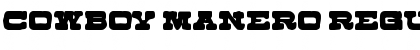 Download Cowboy Manero Font Download Cowboy Manero Font