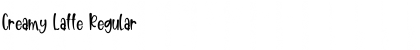 Download Creamy Latte Font Download Creamy Latte Font