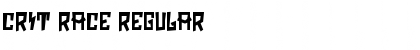 Download CRIT RACE Font Download CRIT RACE Font