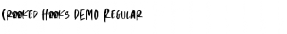 Download Crooked Hooks DEMO Font Download Crooked Hooks DEMO Font