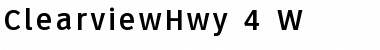 Download ClearviewHwy-4-W Font Download ClearviewHwy-4-W Font