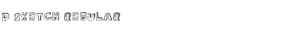 Download D Sketch Font Download D Sketch Font