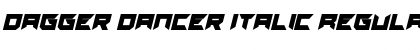 Download Dagger Dancer Italic Font Download Dagger Dancer Italic Font