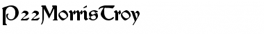 Download P22MorrisTroy Font Download P22MorrisTroy Font