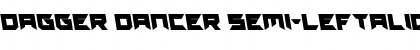 Download Dagger Dancer Semi-Leftalic Font Download Dagger Dancer Semi-Leftalic Font