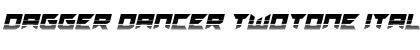 Download Dagger Dancer Twotone Italic Font Download Dagger Dancer Twotone Italic Font
