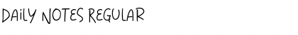 Download Daily Notes Font Download Daily Notes Font