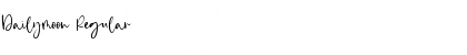 Download Dailymoon Font Download Dailymoon Font