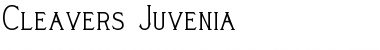 Download Cleaver's_Juvenia Font Download Cleaver's_Juvenia Font