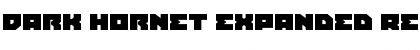 Download Dark Hornet Expanded Font Download Dark Hornet Expanded Font