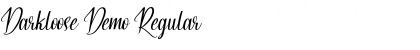 Download Darkloose Demo Font Download Darkloose Demo Font