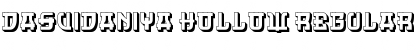 Download Dasvidaniya Hollow Font Download Dasvidaniya Hollow Font