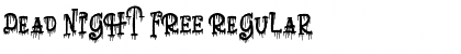 Download Dead Night FREE Font Download Dead Night FREE Font