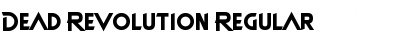 Download Dead Revolution Font Download Dead Revolution Font