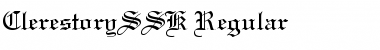 Download ClerestorySSK Font Download ClerestorySSK Font