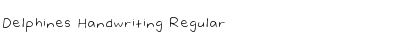 Download Delphines Handwriting Font Download Delphines Handwriting Font