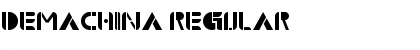 Download Demachina Font Download Demachina Font