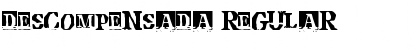 Download Descompensada Font Download Descompensada Font