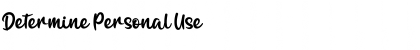 Download Determine Font Download Determine Font