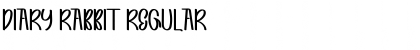 Download DIARY RABBIT Font Download DIARY RABBIT Font