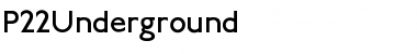 Download P22Underground Font Download P22Underground Font